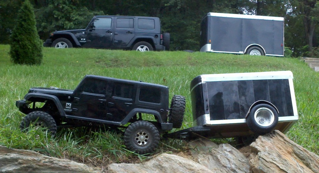 Enclosed jeep trailer #4