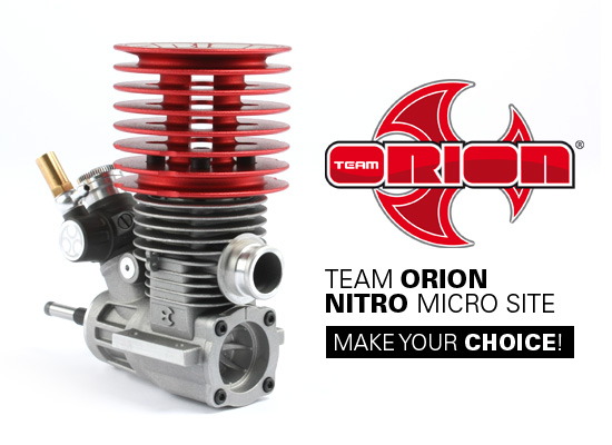 Team Orion Nitro Micro Site