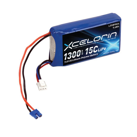 Losi 2S and 3S LiPo Packs for 1/18 Vehicles