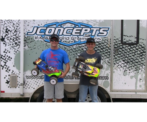 JP Tirronen & JConcepts TQ & wins 1/8 truck in the Florida State Series race round #7