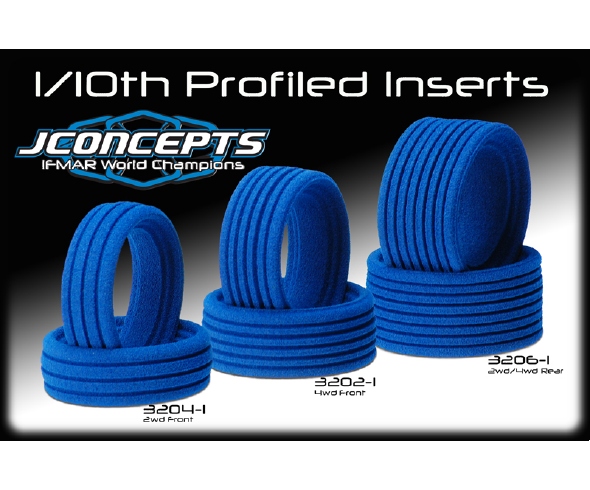 jconcepts, profile inserts, 1/10 inserts, wheel nuts, SCT Carvers, Beanie, 2011 t-shirts, Tire mounting bands, rcca, radio control, rc car action