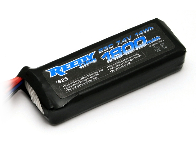 Reedy 1800mAh 25C 7.4V LiPo Battery