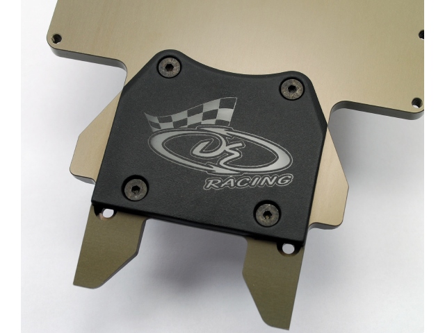 DE Racing XD Rear Skid Plates And BumpSkids For JQ Products “THE Car” And Team Durango DNX408