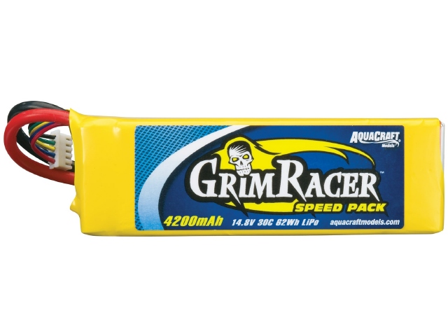 AquaCraft GrimRacer Speed Pack LiPos