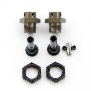 RC Car Action - RC Cars & Trucks | Tekno RC Gear: Wire Guide Set, 12mm Hex Adapters, 17mm Hub Adapters For M6 Driveshaft