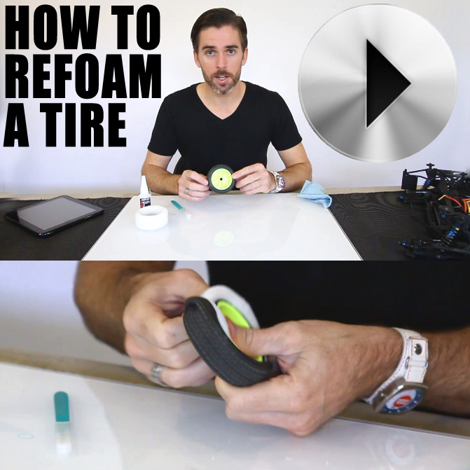 Refoam a Tire the Right Way
