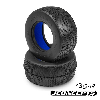 JConcepts Pressure Points SCT Tires And White Hazard SCT Wheels
