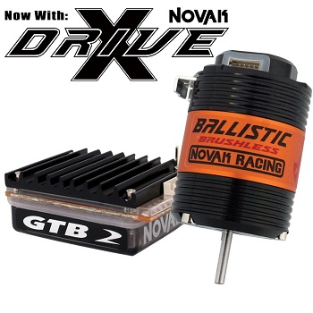 Novak GTB 2 X-Drive Low Profile Ballistic 540 Brushless System