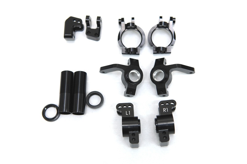 ST Racing Concepts STA80035BK Aluminum Shock Caps for The Axial Wraith Black 4-Pieces