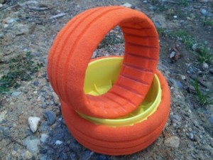 RC Car Action - RC Cars & Trucks | Panther Tires Orange Closed Cell Foam For 1/8 Buggy & 1/10 Short Course Truck