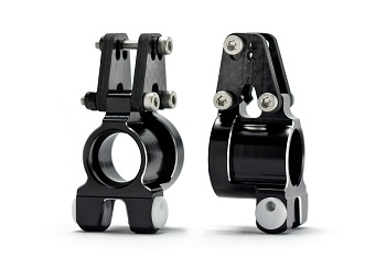 Avid Aluminum Rear Hubs And Chassis Brace Support For The Team Associated RC8.2