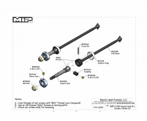 RC Car Action - RC Cars & Trucks | MIP C-CVD Kit For The Kyosho Ultima Short Course Truck