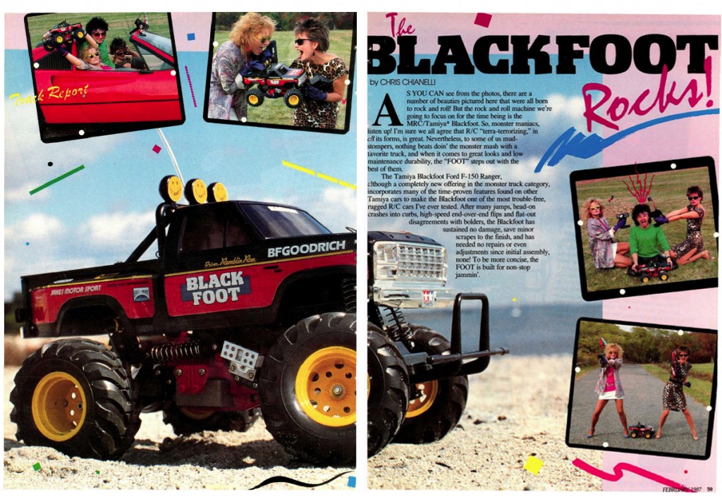RC Car Action - RC Cars & Trucks | The Blackfoot Rocks [Retro Article ’87]