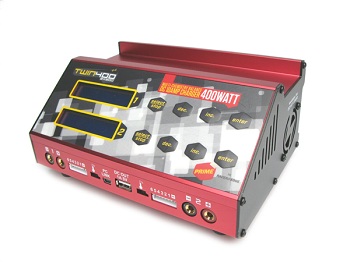 Racers Edge Prime Twin400 Multi-Chemistry Balance Charger