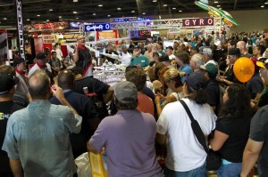Curious crowds packed every walkway and exhibit at the show, checking out new products and talking to industry celebrities from every facet of the RC hobby.