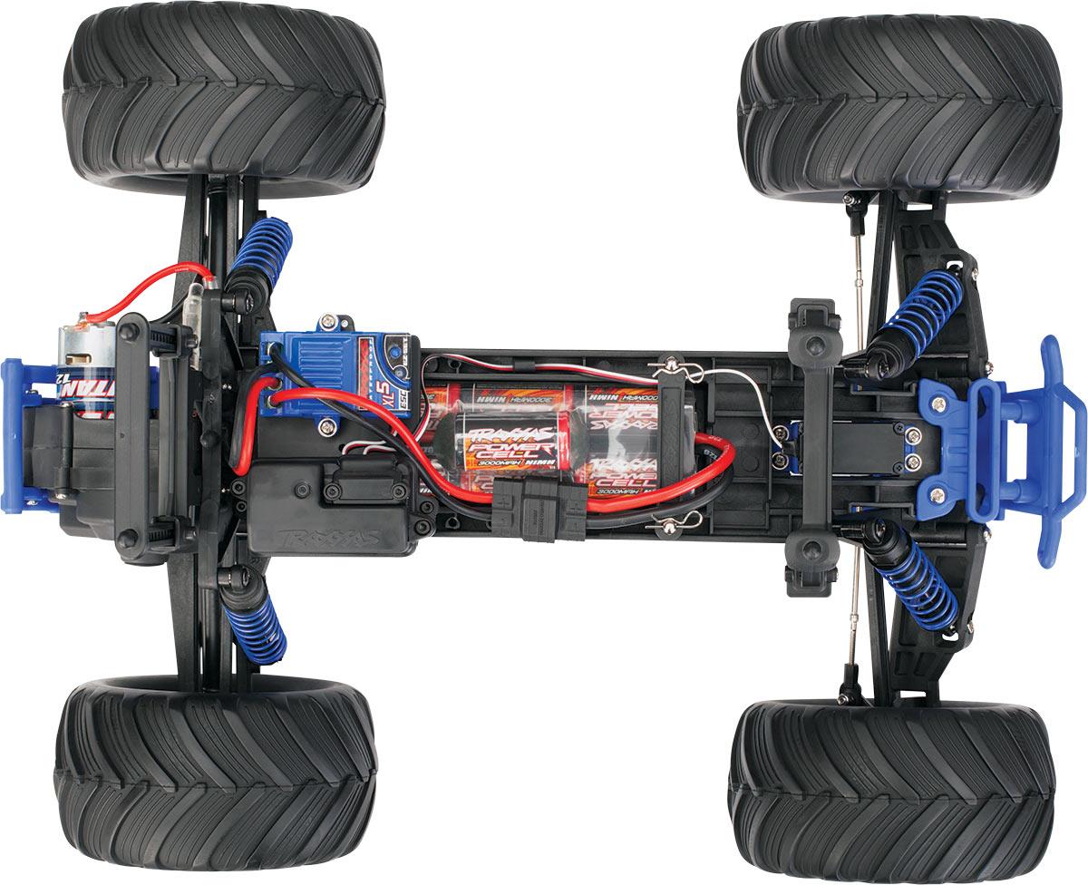 RC Car Action - RC Cars & Trucks | 36064-1_chassis_overhead_blue