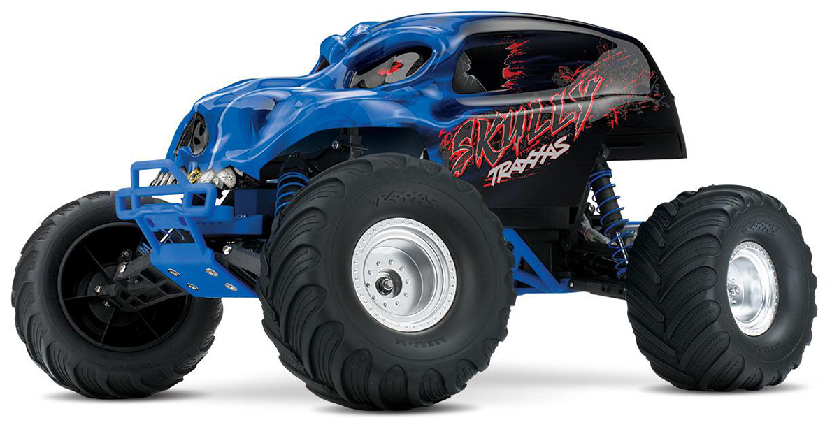 RC Car Action - RC Cars & Trucks | 36064-1_skully_blue_3qtr_front-2