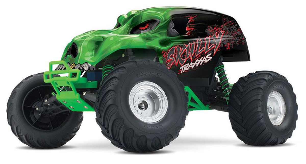 RC Car Action - RC Cars & Trucks | 36064-1_skully_green_3qtr_front