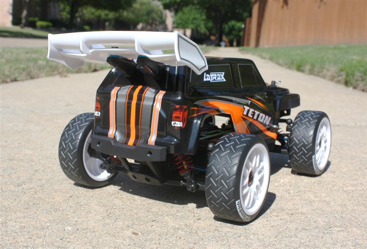 LaTrax Teton, Traxxas, Weekend Project, brushless, 2.4GHz, graphite chassis, aluminum shocks