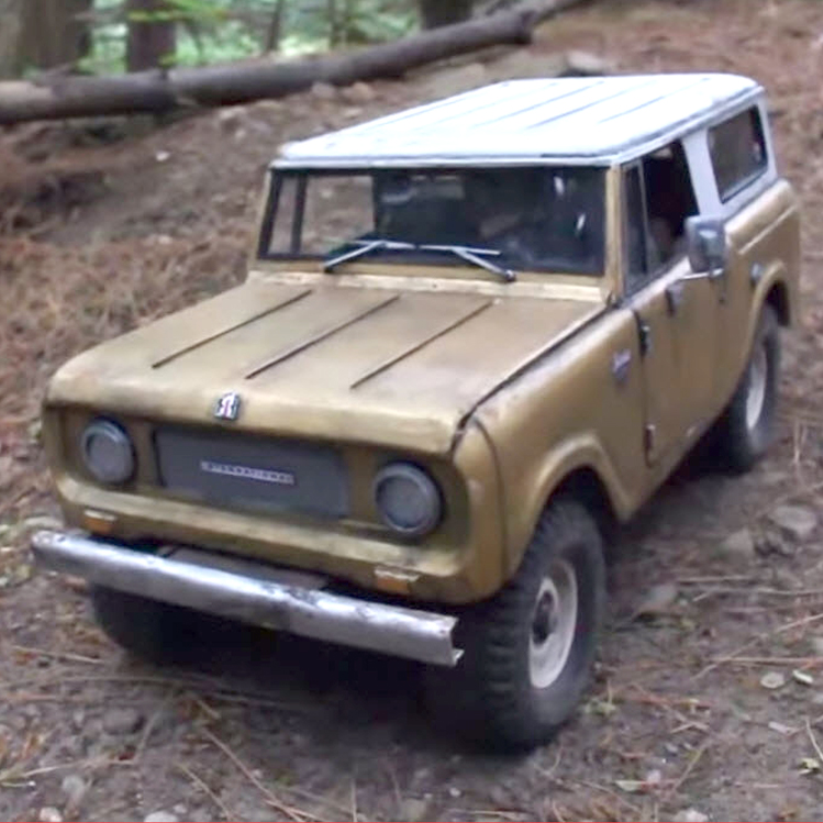 This ’67 Scout is Made of Wood. WOOD.