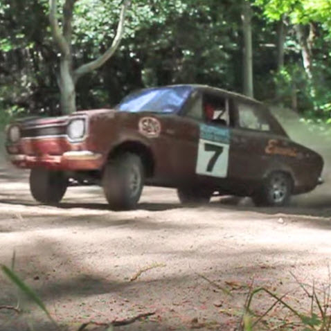 This 1/5 Scale, WOODEN Escort Rally Looks SO REAL  [VIDEO]