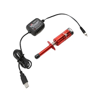 Dynamite RC Metered NiMh Glow Driver With USB Charger