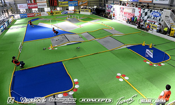 2015 IFMAR EP Worlds 4WD Buggy layout view