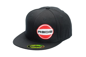 REDS Racing Flexfit Flatbill Hat