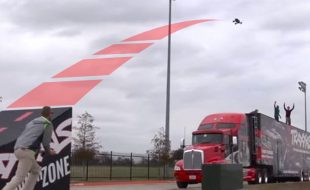 197 Feet! Watch Traxxas & the Dude Perfect Guys Break the RC Long Jump Record (Plus Other Stunts) [VIDEO]
