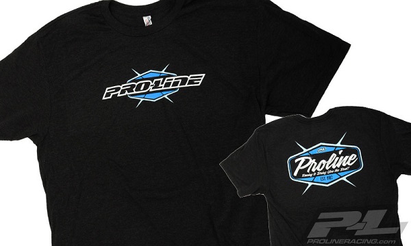 Pro-Line Bolt Black Zip-Up Hoodie, Bolt Blue T-Shirt, And Script Black T-Shirt (4)