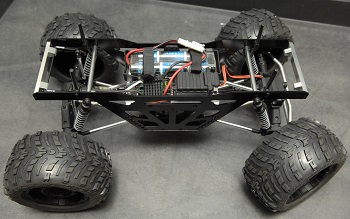 ST Racing Concepts Izilla Monster Truck Racing Chassis Kit For The Axial Wraith