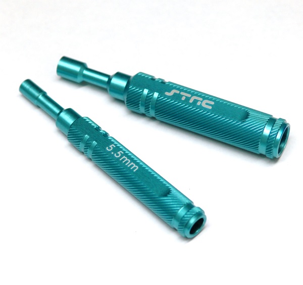 ST Racing Concepts CNC Machined 1-Piece Aluminum 5.5 And 7.0mm Light Weight Nut Drivers (7)