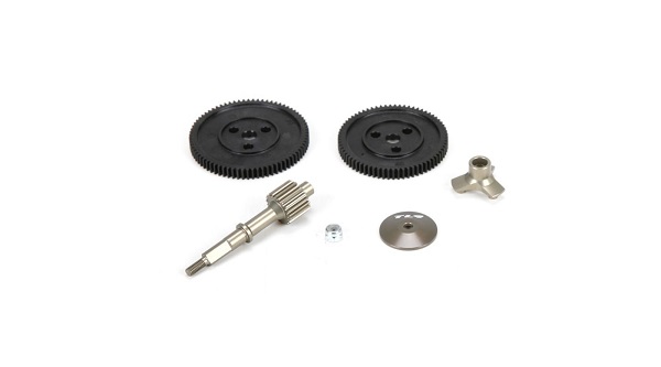 Team Losi Racing Laydown Transmission Conversion Kit And Direct Drive System (2)