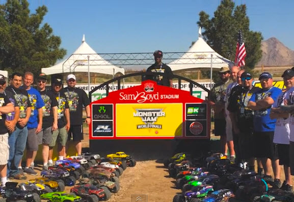 Pro-Line At The Monster Jam World Finals [VIDEO]