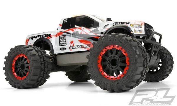Pro-Line 2017 Ford F-150 Raptor Clear Body For The Traxxas Stampede (1)