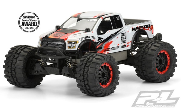 Pro-Line 2017 Ford F-150 Raptor Clear Body For The Traxxas Stampede (4)