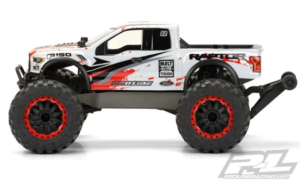 Pro-Line 2017 Ford F-150 Raptor Clear Body For The Traxxas Stampede (5)