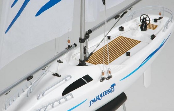 AquaCraft Models RTR Paradise Sailboat Now With Tactic TTX410 SLT Radio System (5)