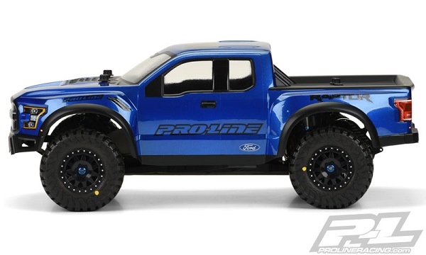 Pro-Line Pre-Painted & Cut 2017 Ford F-150 Raptor Body (2)