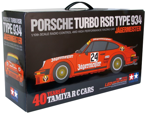 Tamiya Porsche 934 Jägermeister 40th Anniversary Limited Edition Kit (2)