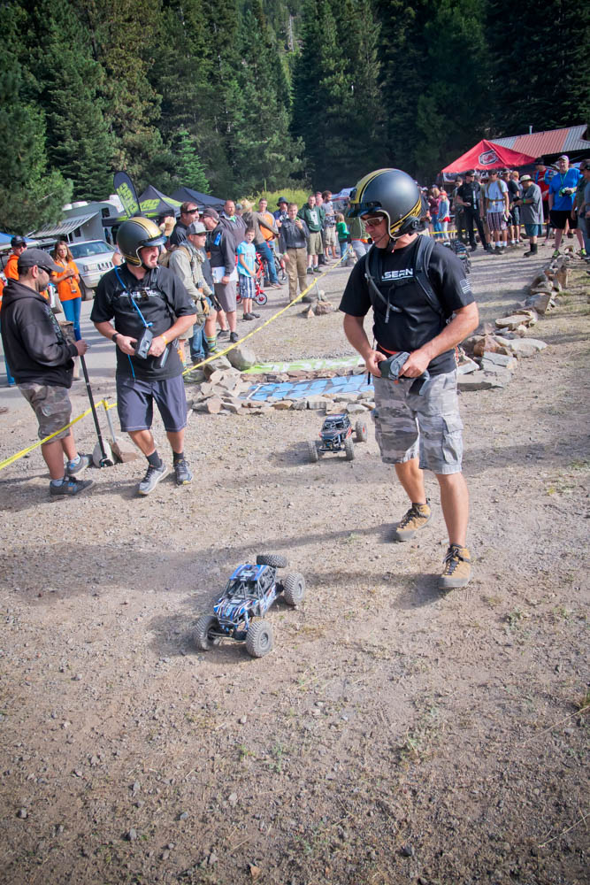 Some Ultra Enduro competitors worked as a team with matching helmets using working intercoms. 