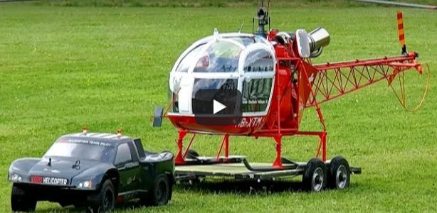 This Truck & Heli Is The Best 1/5 Scale Setup [VIDEO]
