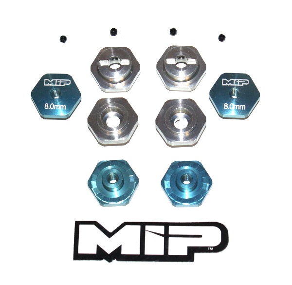 MIP 17mm Hex Adapter +3mm Offset Kit For TLR TEN-SCTE (2)