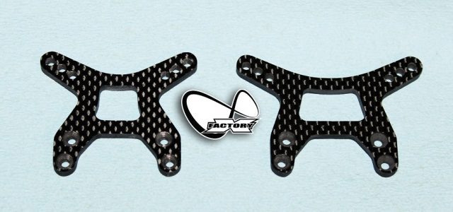 X Factory Infinity Carbon Fiber Shock Towers For B6 & B6D