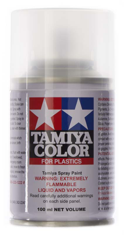 Tamiya’s flat clear paint will give any color a fine, flat sheen that looks killer.