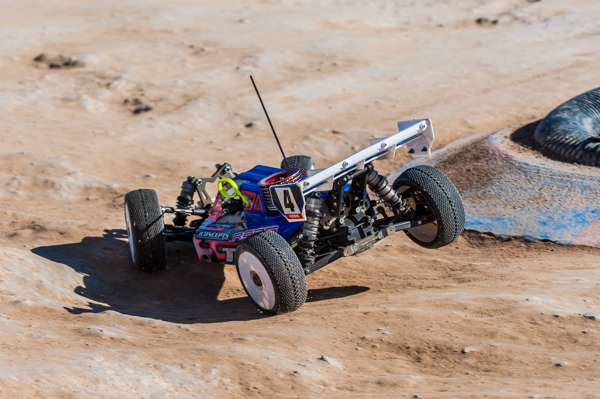 TLR's Ryan Maifield relishing in the rougher conditions.
