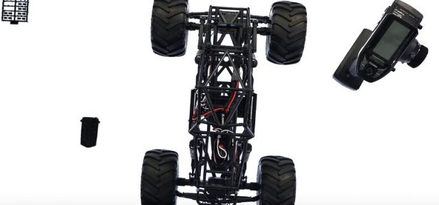 Axial SMT10 Rear Steering With The Futaba 4PV [VIDEO]