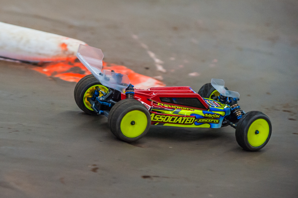 Factory pros like Team Associated's Ryan Cavalieri are starting to show their speed and are putting down some solid lines. 