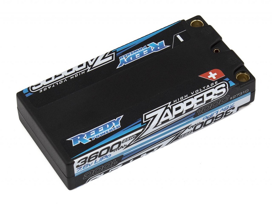Reedy Zappers Hi-Voltage Low Profile And 1S Batteries (3)