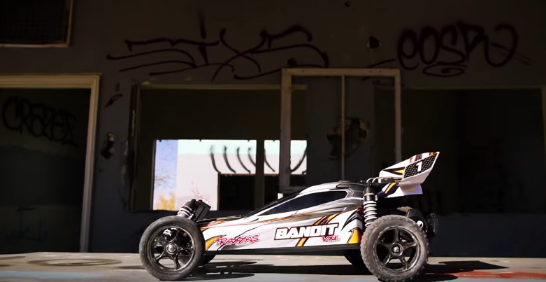 Traxxas Bandit VXL Abandoned Water Park Invasion
